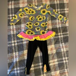 Simply Southern Girls set Size 4T